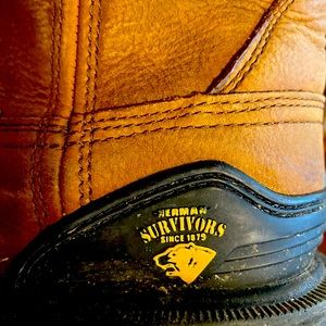 Herman Survivors mens leather boots